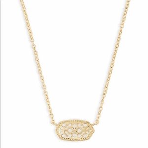 Kendra Scott Elisa Gold Pendant Necklace in Gold